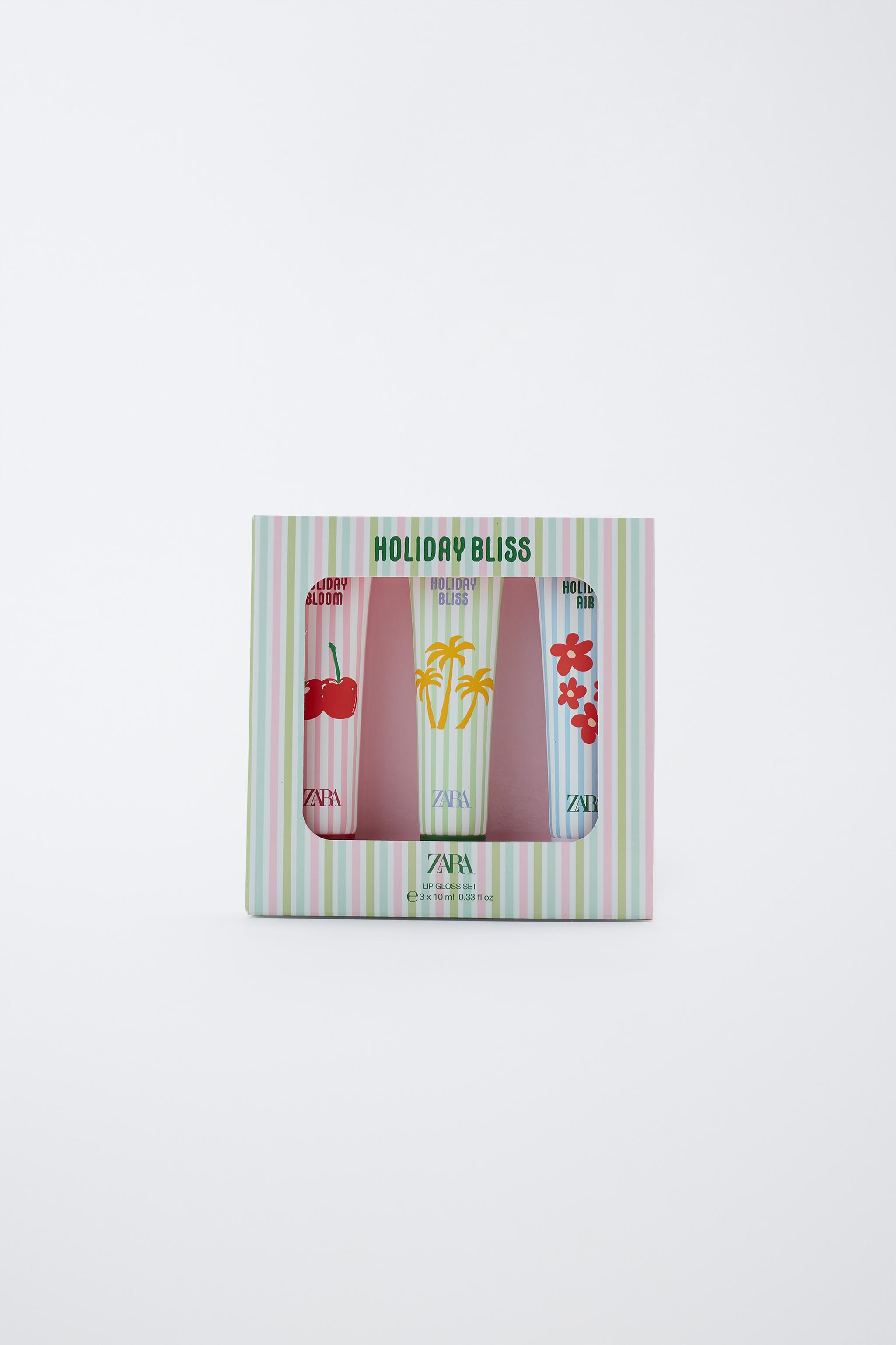 HOLIDAY BLISS LIP GLOSS SET 3 X 10 ML